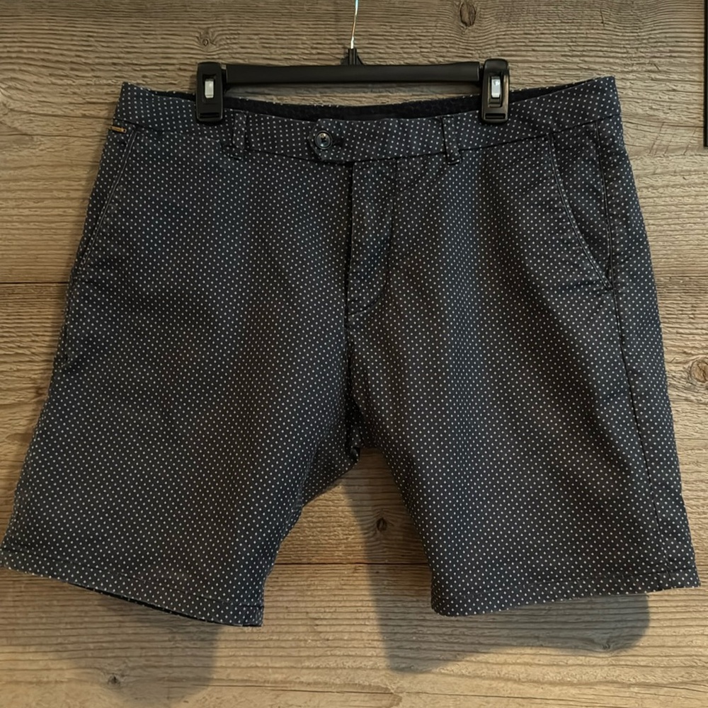 Scotch & Soda Navy Pattern Shorts